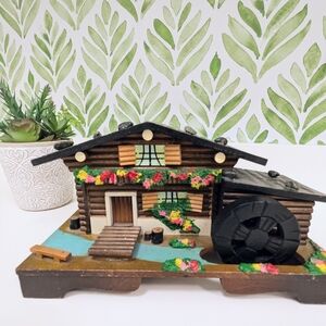 Vintage Chalet Musical Jewelry Box Sound of Music The Lonely Goatherd